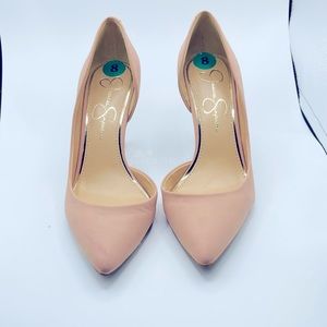 Pink Jessica Simpson heels size 8